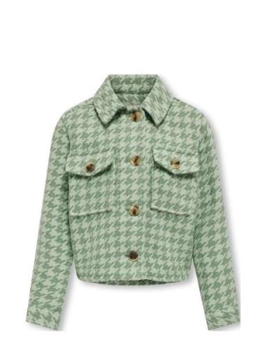 Kogkimmie Short Jacket Otw Tynn Jakke Skalljakke Green Kids Only