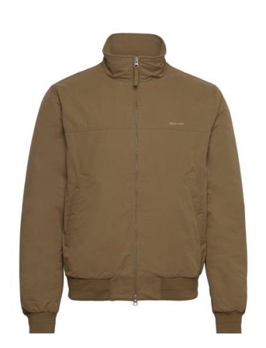 Hampshire Jacket Tynn Jakke Khaki Green GANT