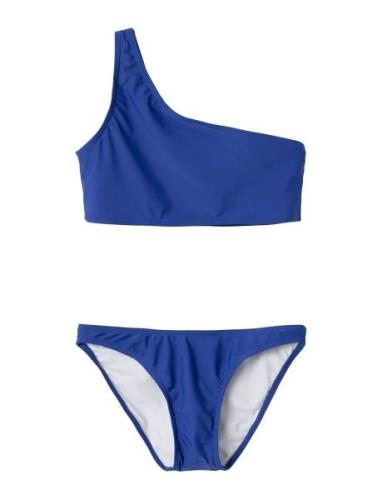 Nlfzynte Solid Bikini Bikini Blue LMTD