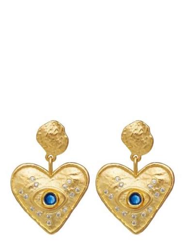 Constantine Earrings Accessories Jewellery Earrings Studs Gold Maanest...