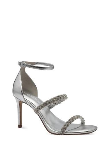 Women Sandals Sandal Med Hæl Silver Tamaris