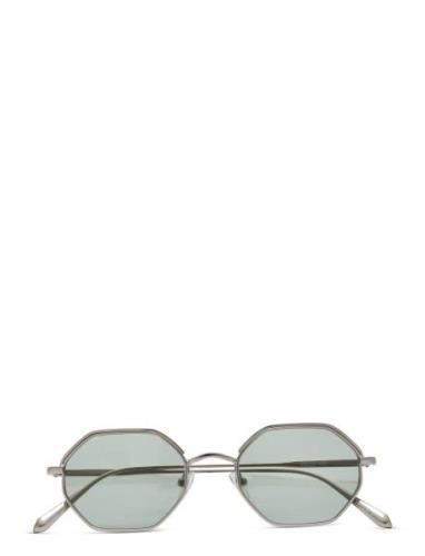 Sunrise Green Solbriller Silver Corlin Eyewear