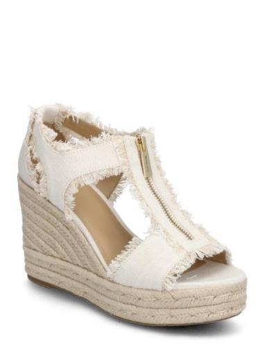 Berkley Mid Wedge Sko Wedge White Michael Kors