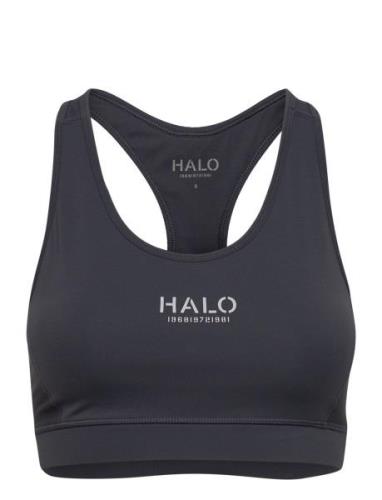 Halo Womens Bratop Lingerie Bras & Tops Sports Bras - All Black HALO