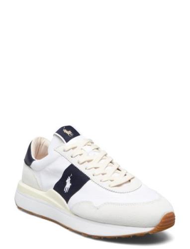 Suede/Nylon-Train 89 Pp-Sk-Ltl Lave Sneakers White Polo Ralph Lauren