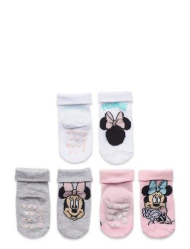 Socks Sokker Strømper Multi/patterned Minnie Mouse