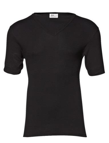Jbs T-Shirt V-Neck Original Tops T-shirts Short-sleeved Black JBS