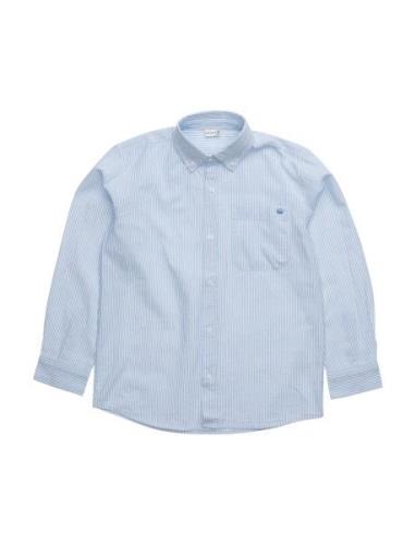 Ruben - Shirt Tops Shirts Long-sleeved Shirts Blue Hust & Claire