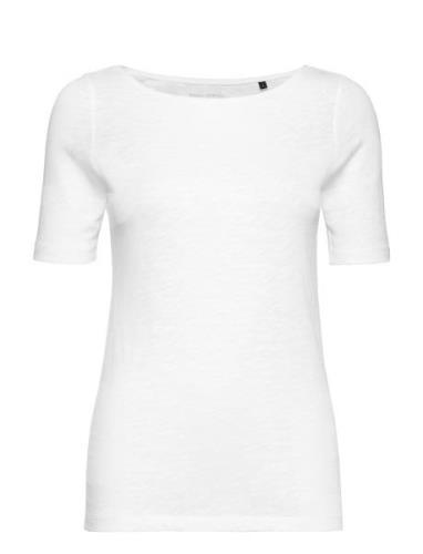 T-Shirts Short Sleeve Tops T-shirts & Tops Short-sleeved White Marc O'...