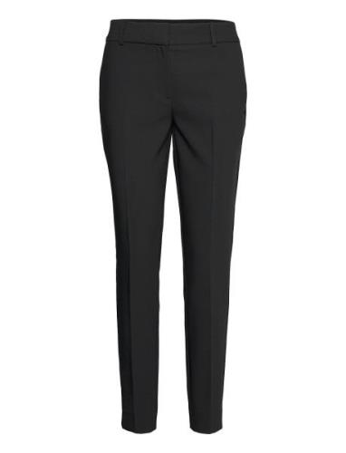 Slfrita Mw Slim Pant Black B Noos Bottoms Trousers Suitpants Black Sel...