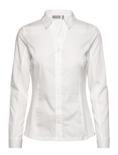 Frpastin 1 Shirt Tops Shirts Long-sleeved White Fransa