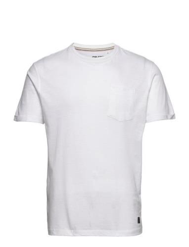 Bhnasir Tee Noos Tops T-shirts Short-sleeved White Blend