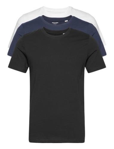 Jjeorganic Basic Tee Ss O-Ne 3Pk Mp Noos Tops T-shirts Short-sleeved B...