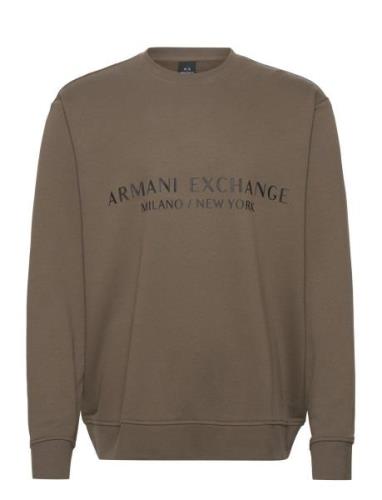 Sweatshirt Tops Sweat-shirts & Hoodies Sweat-shirts Khaki Green Armani...