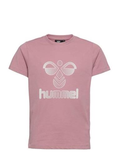 Hmlproud T-Shirt S/S Sport T-shirts Short-sleeved Pink Hummel