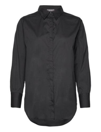 Mmenola Shirt Tops Shirts Long-sleeved Black MOS MOSH