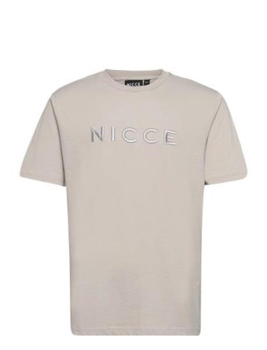 Mercury T-Shirt Tops T-shirts Short-sleeved Beige NICCE