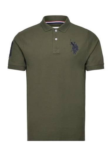 Alfredo Polo Tops Polos Short-sleeved Green U.S. Polo Assn.