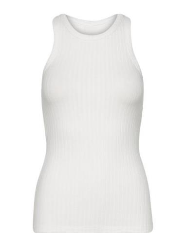 Faye Tank Tops T-shirts & Tops Sleeveless White Twist & Tango