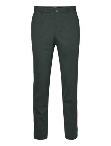 Slhslim-Elon Trs Adv B Bottoms Trousers Formal Green Selected Homme