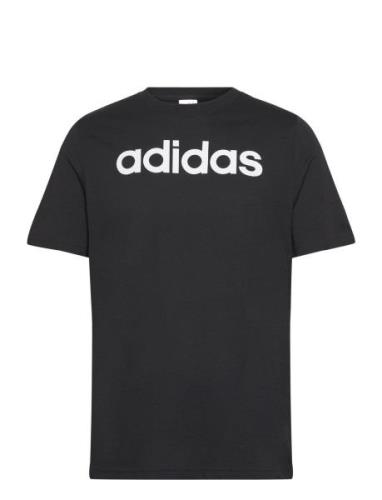 Essentials Single Jersey Linear Embroidered Logo T-Shirt Sport T-shirt...