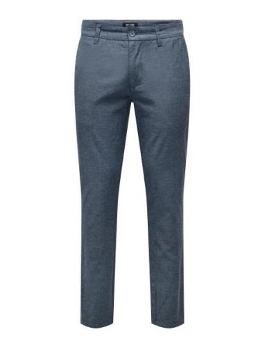 Onsmark Tap 0011 Cotton Linen Pnt Bottoms Trousers Chinos Navy ONLY & ...