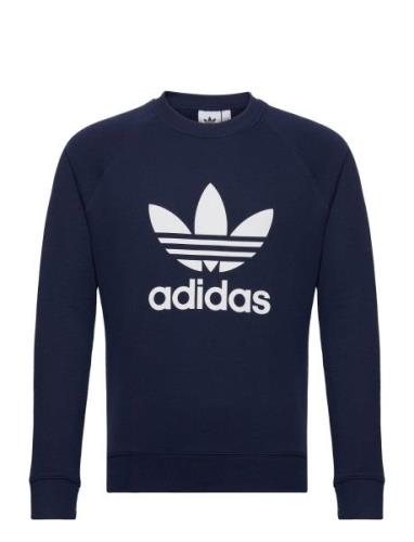 Trefoil Crew Sport Sweat-shirts & Hoodies Sweat-shirts Navy Adidas Ori...