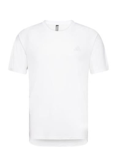 Run Icons 3S T Sport T-shirts Short-sleeved White Adidas Performance