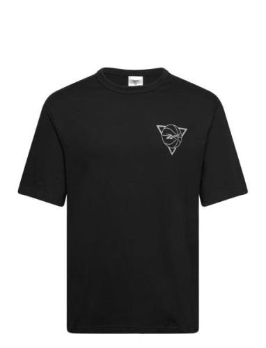Bb Seasonal Graphic Sport T-shirts Short-sleeved Black Reebok Classics