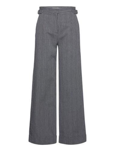 Trousers Bottoms Trousers Wide Leg Grey See By Chloé