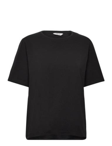 Bypamila Half Sl Tshirt 2 - Tops T-shirts & Tops Short-sleeved Black B...