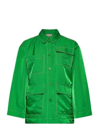 Vilde Tops Shirts Long-sleeved Green Stella Nova