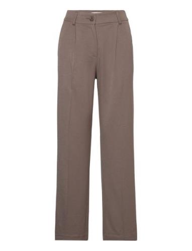 Trousers Bottoms Trousers Suitpants Brown Rosemunde