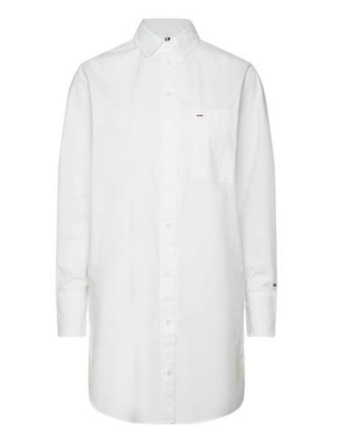 Org Co Hero Short Shirt Dress Ls Tops Shirts Long-sleeved White Tommy ...