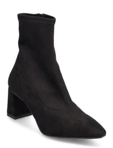 Women Boots Shoes Boots Ankle Boots Ankle Boots With Heel Black Tamari...