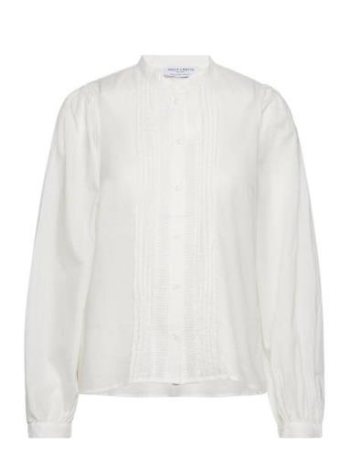 Blouse Claire Tops Blouses Long-sleeved White Lindex