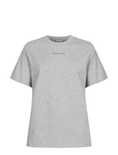 Cotton Melange Tee Sport T-shirts & Tops Short-sleeved Grey Röhnisch