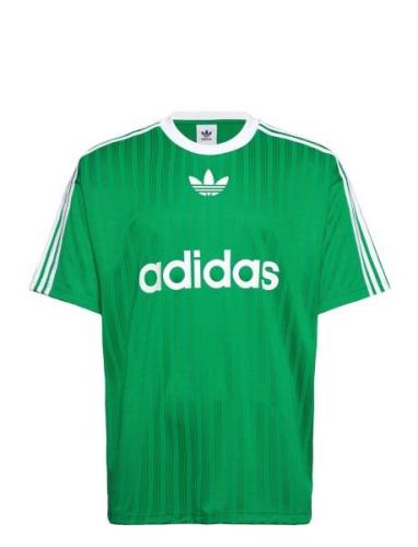 Adicolor Poly T Sport T-shirts Short-sleeved Green Adidas Originals