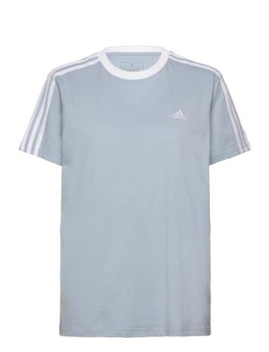 W 3S Bf T Sport T-shirts & Tops Short-sleeved Blue Adidas Sportswear