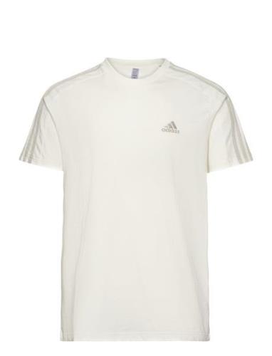 M 3S Sj T Sport T-shirts Short-sleeved White Adidas Sportswear