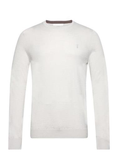 Bs Jupiter Regular Fit Knitwear Tops Knitwear Round Necks White Bruun ...