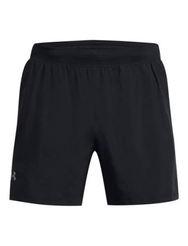 Ua Launch 5'' Shorts Sport Shorts Sport Shorts Black Under Armour