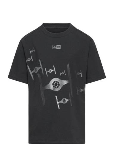 Lk Sw Zne T Sport T-shirts Short-sleeved Black Adidas Performance