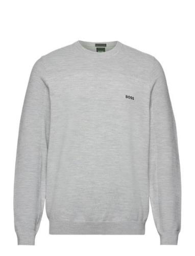 Momentum-X_Cn Sport Sweat-shirts & Hoodies Sweat-shirts Grey BOSS