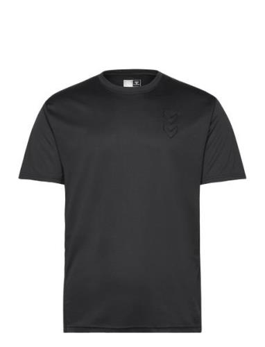 Hmlactive Pl Jersey S/S Sport T-shirts Short-sleeved Black Hummel