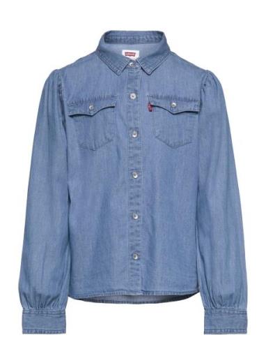 Lvg Full Slv Western Denim Shi / Lvg Full Slv Western Denim Tops Shirt...