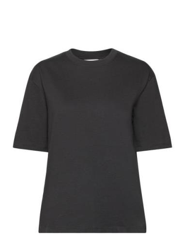 Bytrollo Crew Neck Tshirt - Tops T-shirts & Tops Short-sleeved Black B...