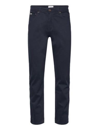 Twill Superflex 5 Pocket Pants Bottoms Jeans Regular Navy Lindbergh