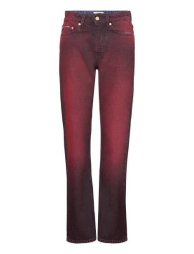Orion Lava Bottoms Jeans Straight-regular Red EYTYS