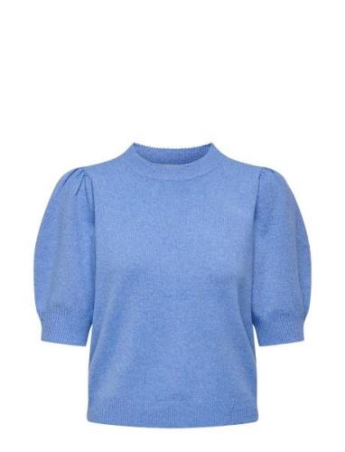 Onlrica Life 2/4 Pullover Knt Noos Tops Knitwear Jumpers Blue ONLY
